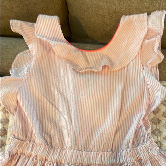 Striped Ruffle Dress - Picture 2 of 5